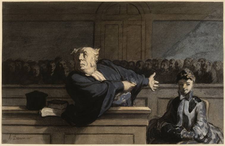 Plaidoirie Daumier 